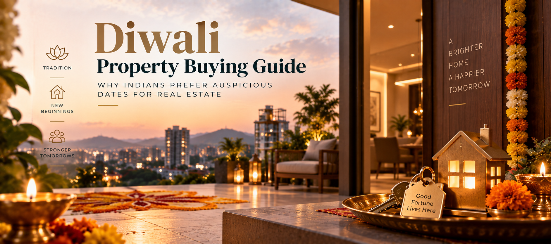 Diwali Property Buying Guide: Why Indians Prefer Auspicious Dates for Real Estate